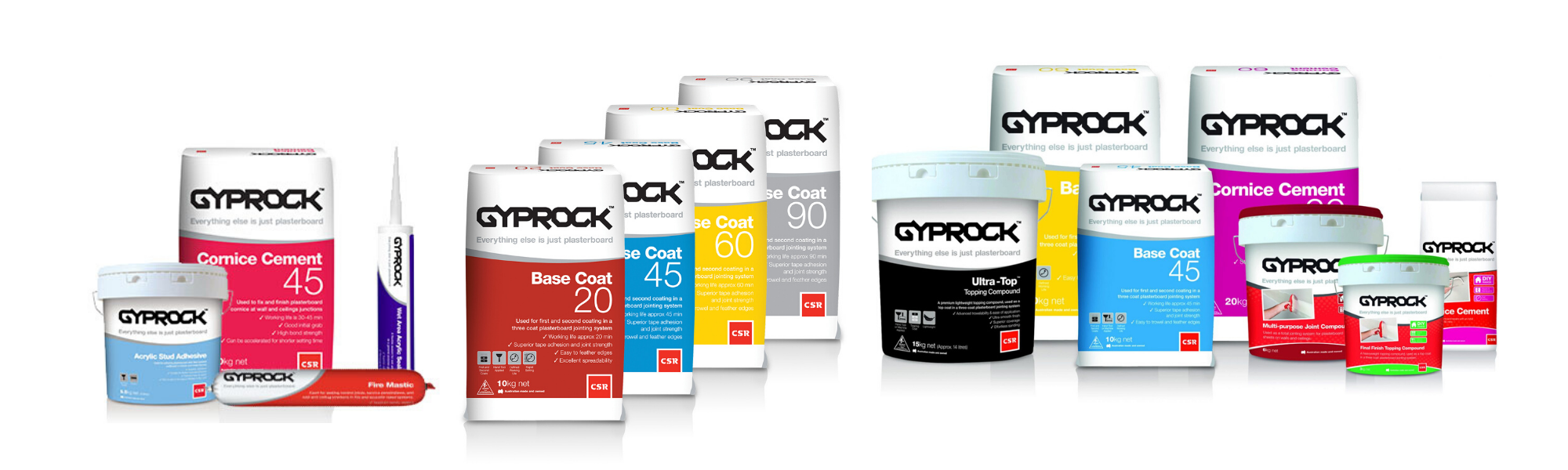 Our Range Trade Plaster Supplies